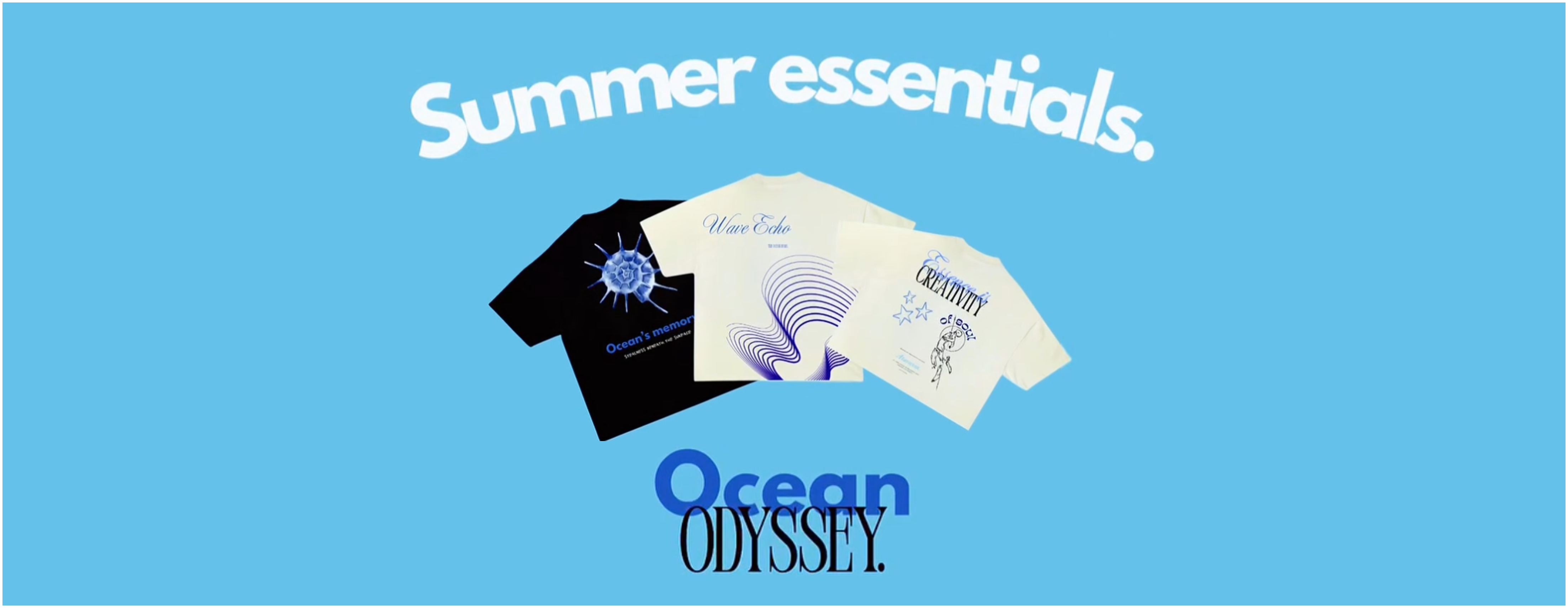 Camisetas Ocean Odyssey